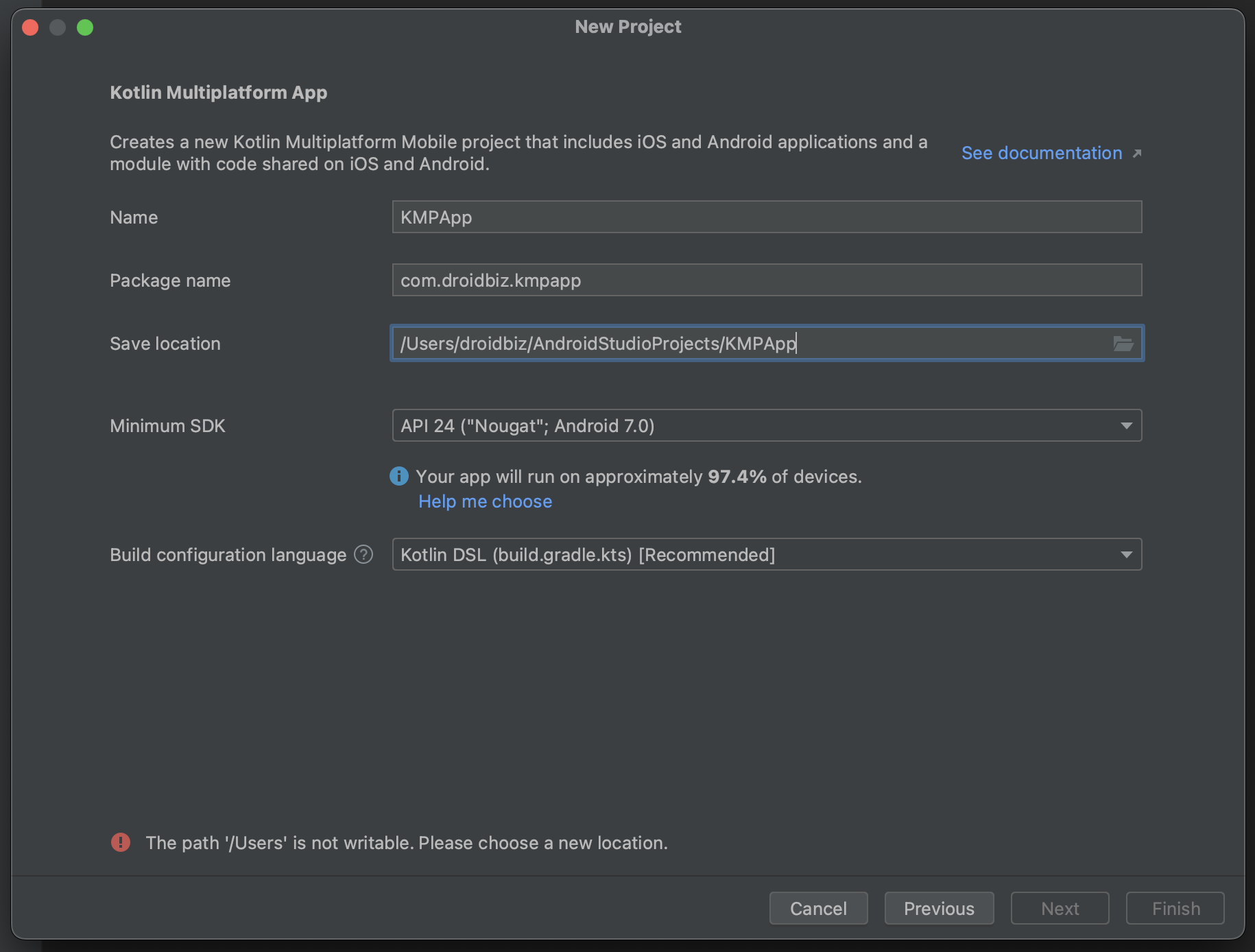 Kotlin Multiplatform App Details